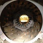 Lump crusher interior