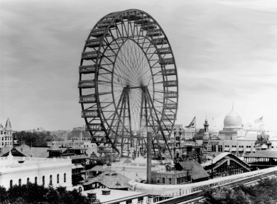 cast iron ferris wheel 